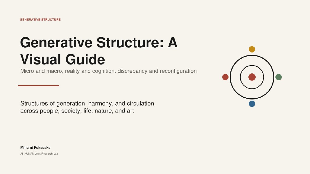 Cover of Generative Structure: A Visual Guide